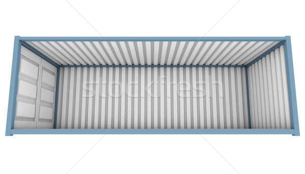 Shipping Container Cutaway Stock photo © albund