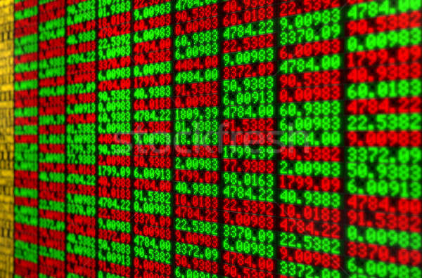 Stock Market Digital Board Stock photo © albund