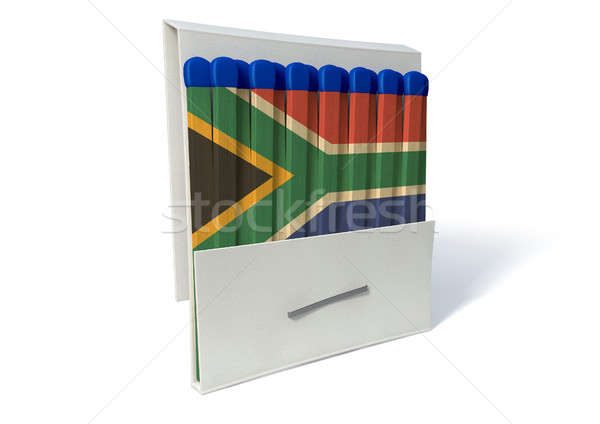 South African Book Of Matches Stock photo © albund