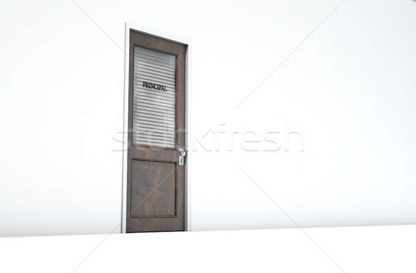 Door In Principal Room Stock photo © albund