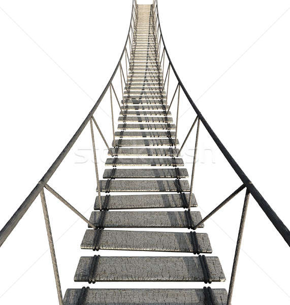 Rope Bridge Stock photo © albund
