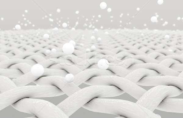 Fabric With Particles Stock photo © albund
