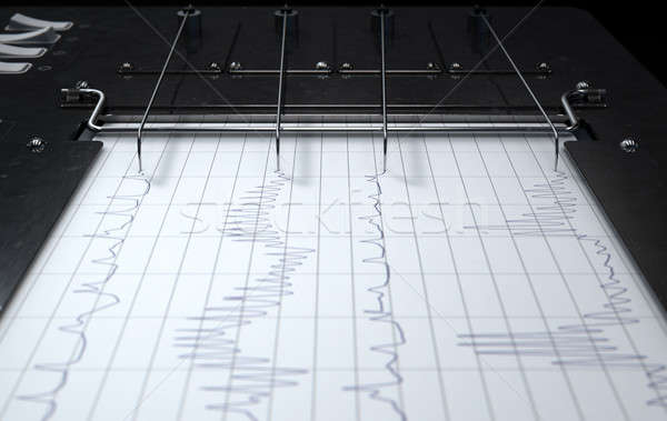 Polygraph Lie Detector Machine Stock photo © albund