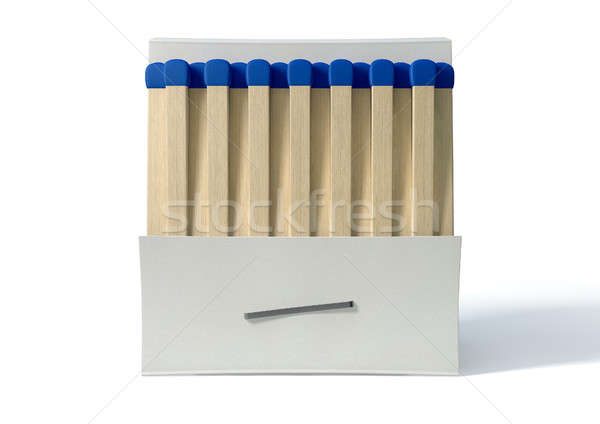 Stock photo: Book Of Open Matches