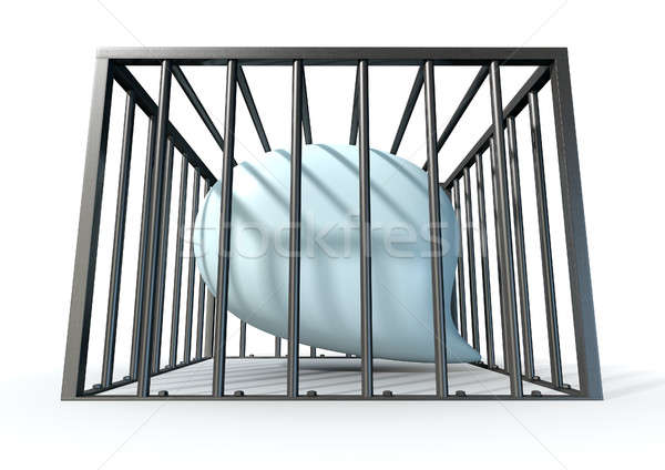Censorship Of Speech Caged Stock photo © albund