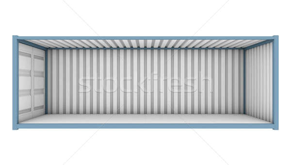 Shipping Container Cutaway Stock photo © albund