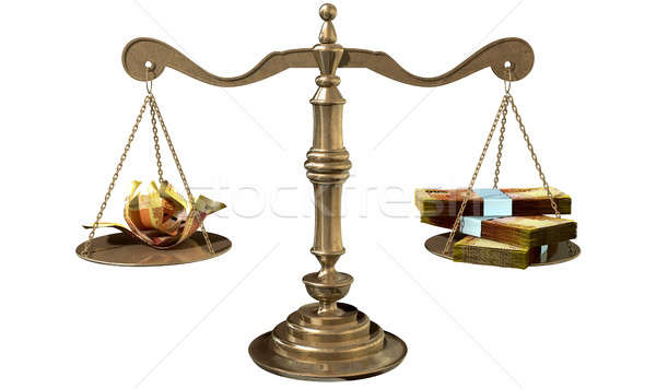 Inequality Scales Of Justice Income Gap South Africa Stock photo © albund