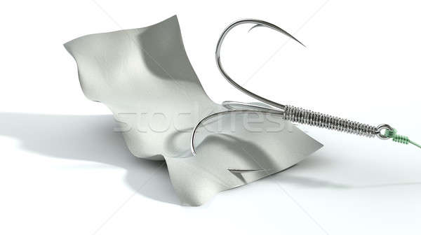 Generic Banknote Baited Hook Stock photo © albund