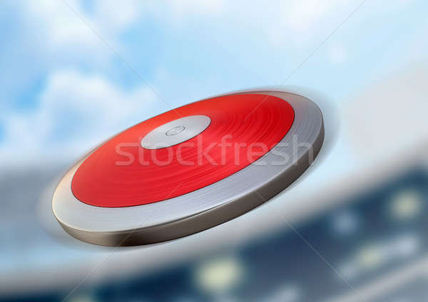 Discus In Day Stadium Stock photo © albund