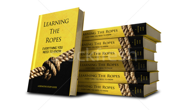 Learning The Ropes Study Guide Stack Stock photo © albund