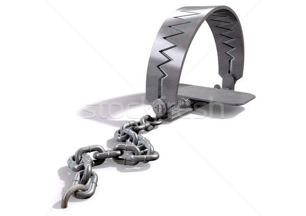 Animal Trap Closed Stock photo © albund