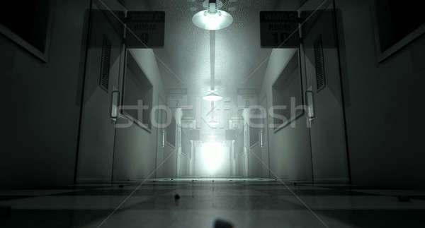 Mental Asylum Haunted Stock photo © albund