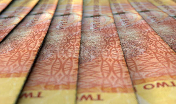 Up Banknoten Makro Ansicht Stock foto © albund