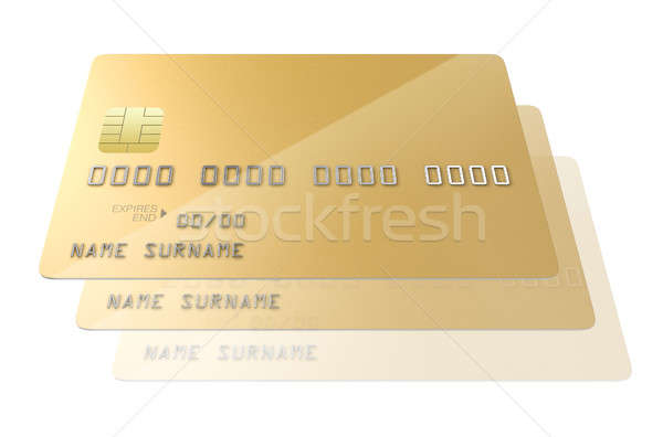 Bank Credit Card Blank Stock photo © albund