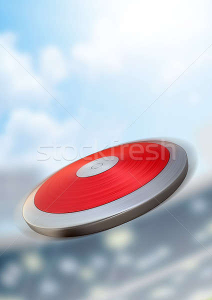 Discus In Day Stadium Stock photo © albund