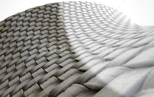 Stock photo: Micro Fabric Weave Comparison