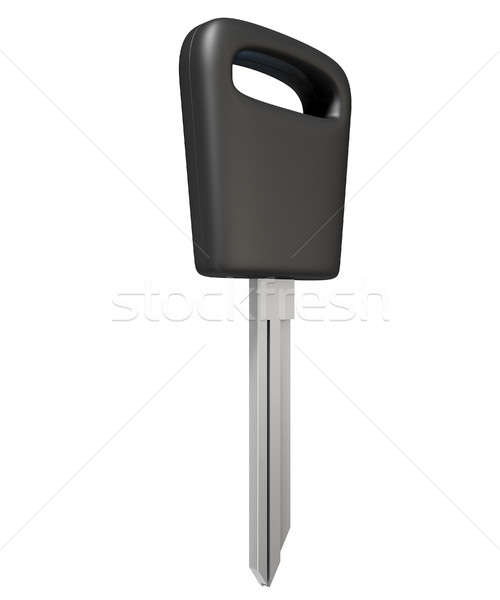 Uncut Car Key  Stock photo © albund