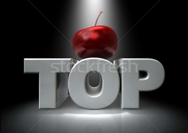 Cherry On Top Stock photo © albund