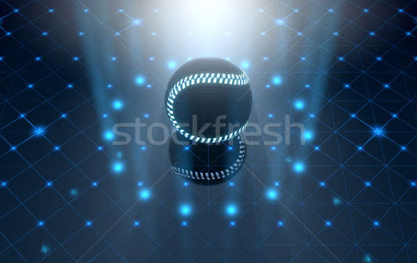Ball On Spotlit Stage Stock photo © albund