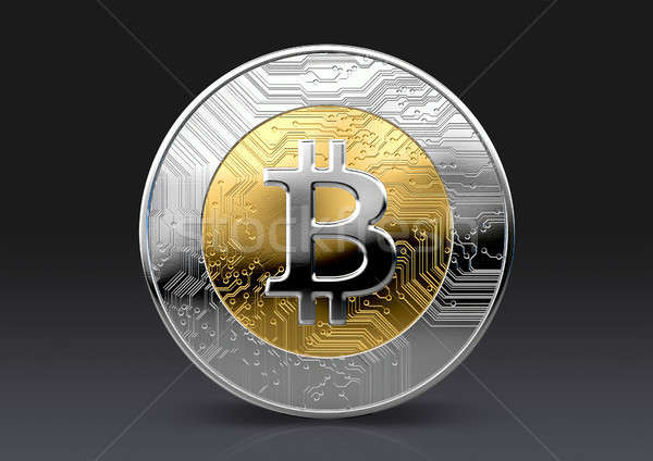 Cryptocurrency Physical Coin Stock photo © albund