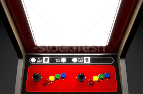 Arcade Machine Screen Stock photo © albund