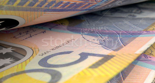 Separated Banknotes Close-up Detail Stock photo © albund