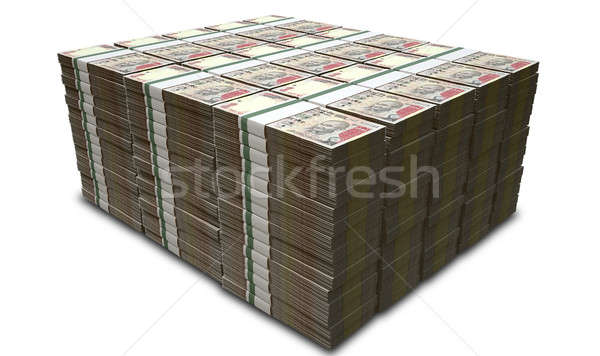 Rupee Notes Pile Stock photo © albund