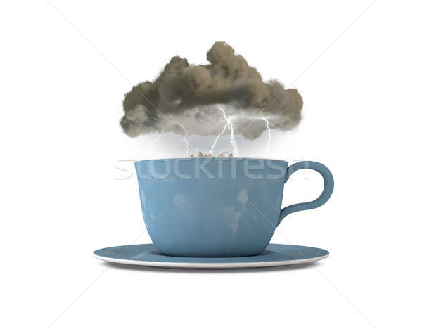 Storm In A Teacup Stock photo © albund