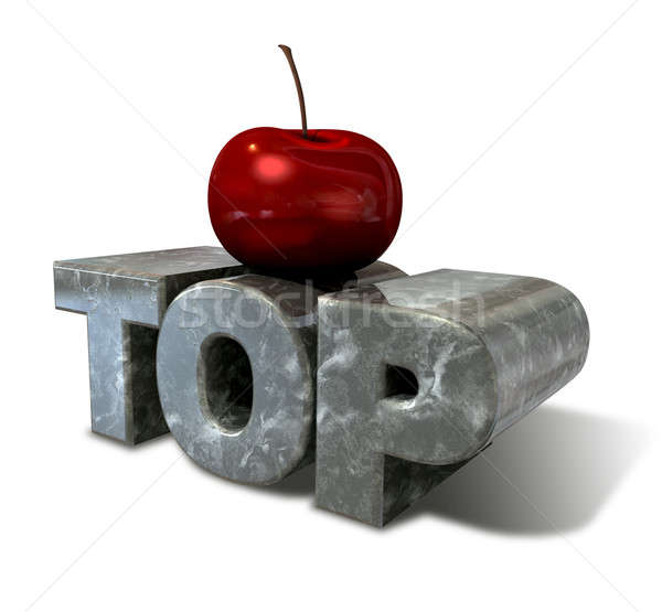 Cherry On Top Stock photo © albund