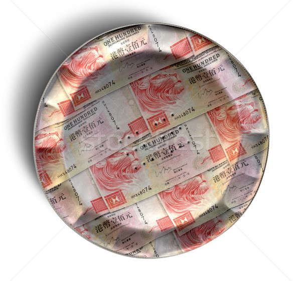 Money Pie Hong Kong Dollar Stock photo © albund