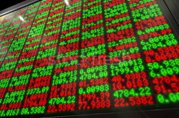 Stock photo: Stock Market Digital Board
