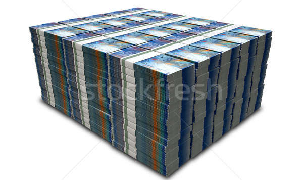 Swiss Franc Notes Bundles Stack Stock photo © albund