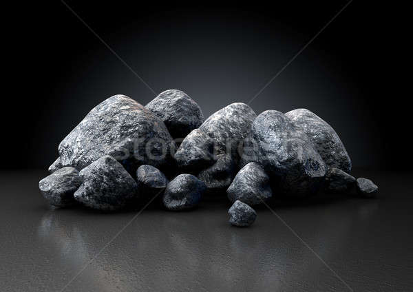Stock photo: Aluminum Nugget Collection
