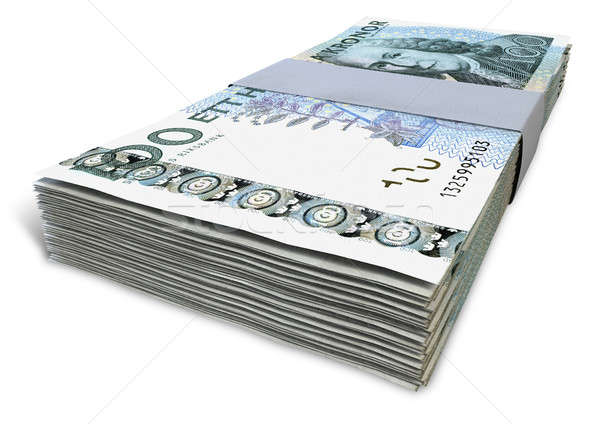 Swedish Krona Notes Bundles Stock photo © albund