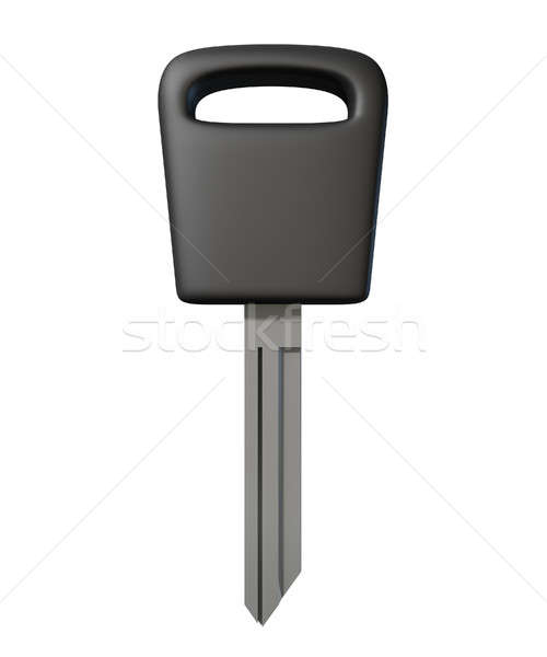 Uncut Car Key  Stock photo © albund