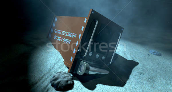 Flight Recorder Under The Sea Stock photo © albund