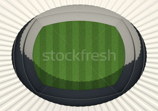Generic Stadium Day Stock photo © albund