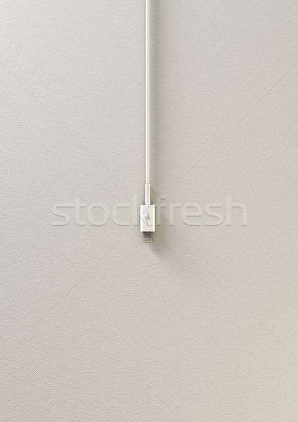 Mobile Phone Charger Stock photo © albund