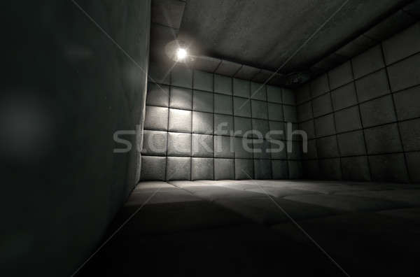 Padded Cell Dirty Spotlight Stock photo © albund