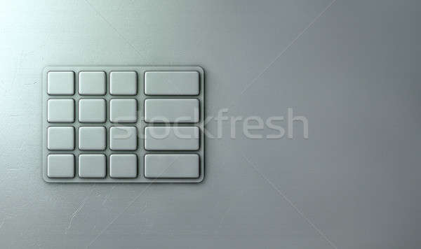 ATM Keypad Closeup Stock photo © albund