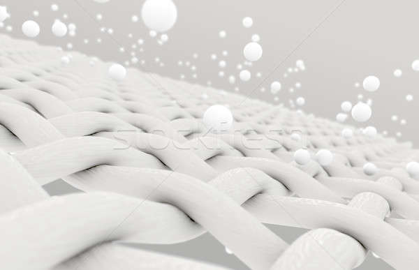 Fabric With Particles Stock photo © albund