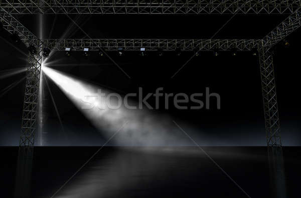 Empty Stage Spotlit Stock photo © albund
