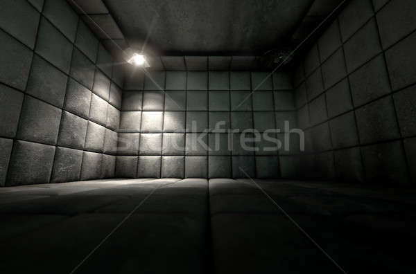 Padded Cell Dirty Spotlight Stock photo © albund
