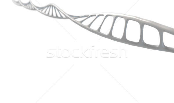 Dna Mikro mikroskopische Ansicht Stil Stock foto © albund