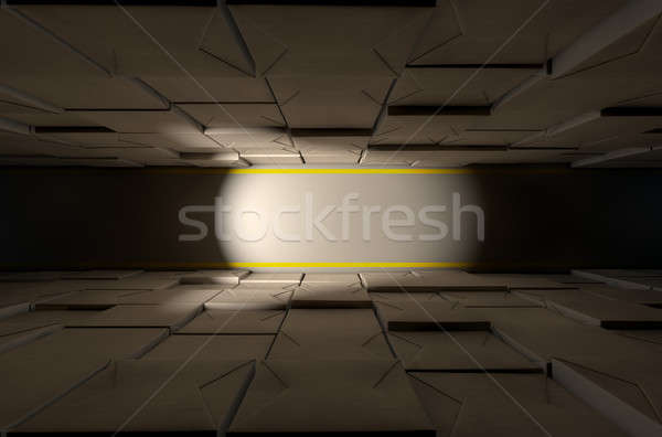 Stacked Boxes Warehouse Stock photo © albund