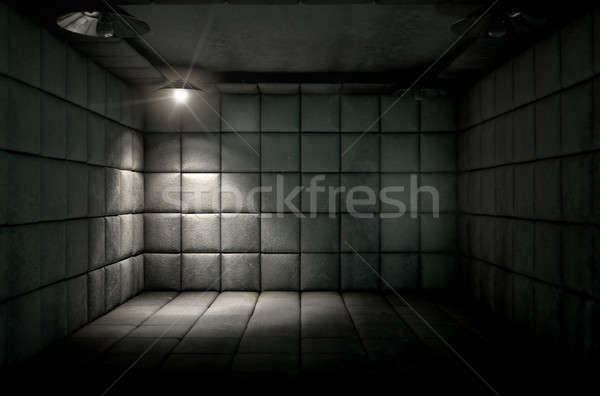 Padded Cell Dirty Spotlight Stock photo © albund