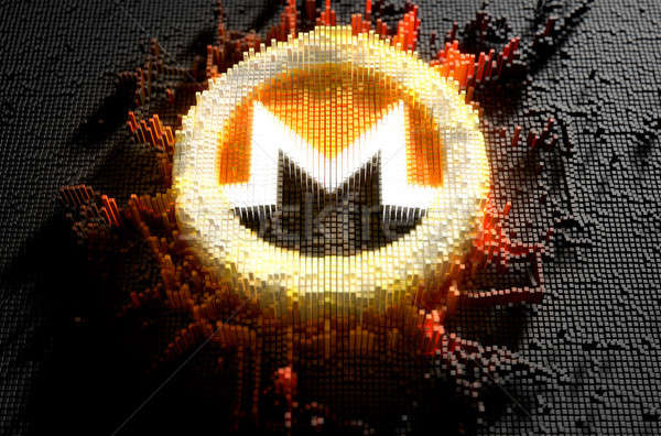 Pixel Monero Concept Stock photo © albund