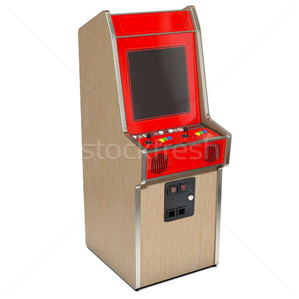 Vintage Arcade MAchine Stock photo © albund