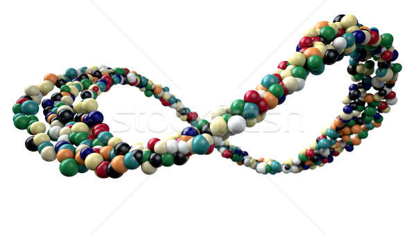 Infinity Symbol Colorful Balls Stock photo © albund