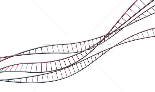 Spiral Genetics Strands Stock photo © albund